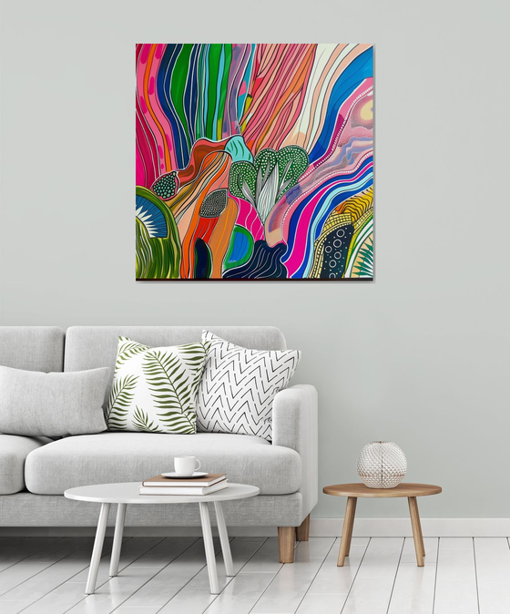 Geometric abstraction #69