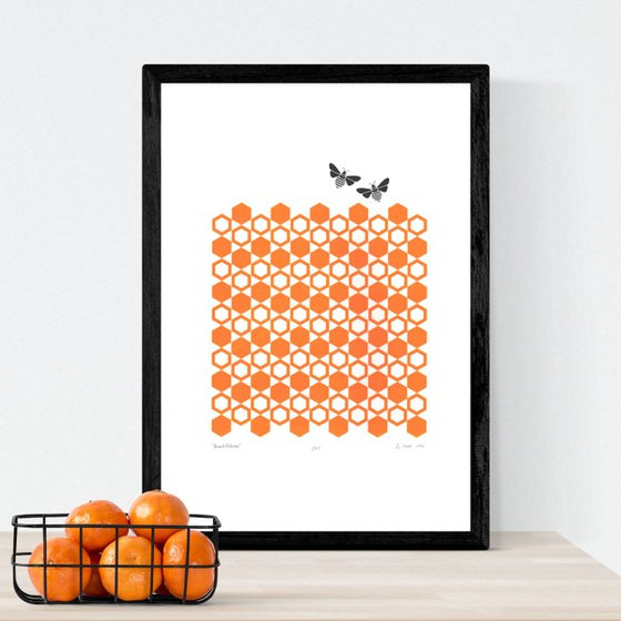 Bumblebees - Framed - FREE UK Delivery