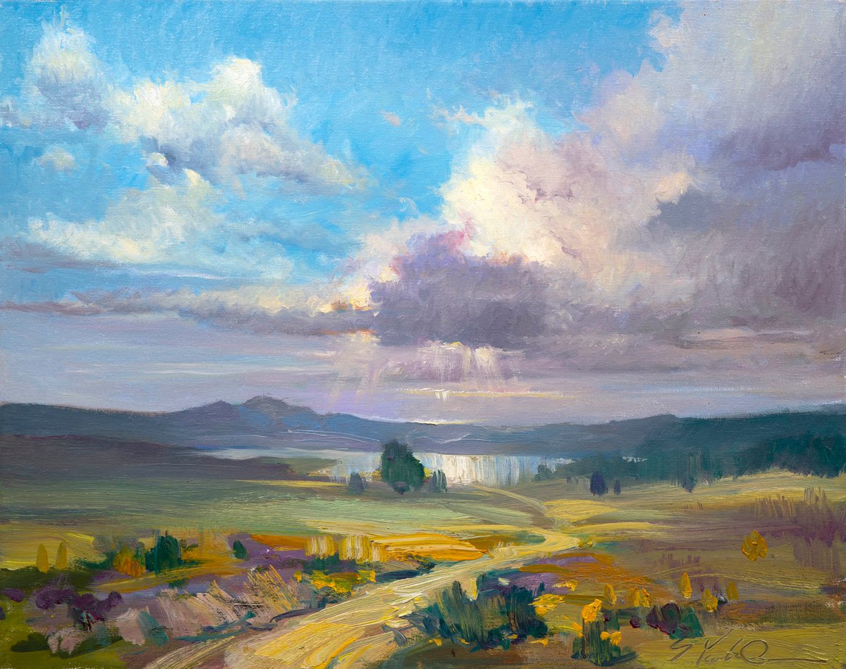 View of Clear Lake. by Sergei Yatsenko