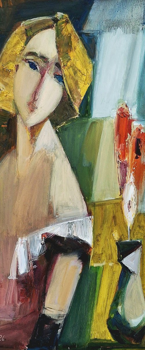 The Golden-Haired Girl by Matevos Sargsyan