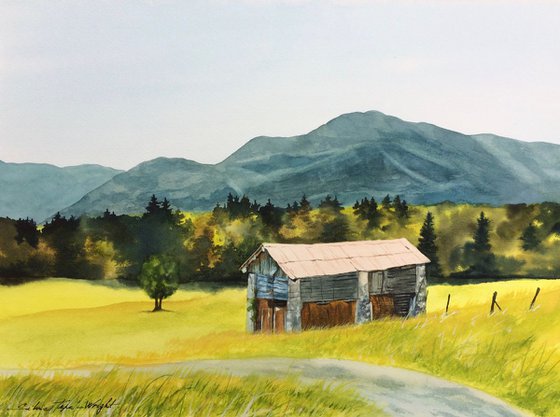 Montana barn