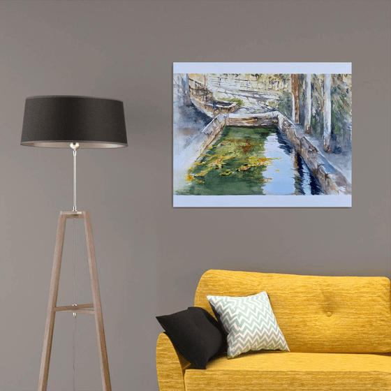 OLD WASHHOUSE OF GUADALAJARA, SPAIN