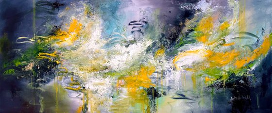 Citrus Storm Over Blue