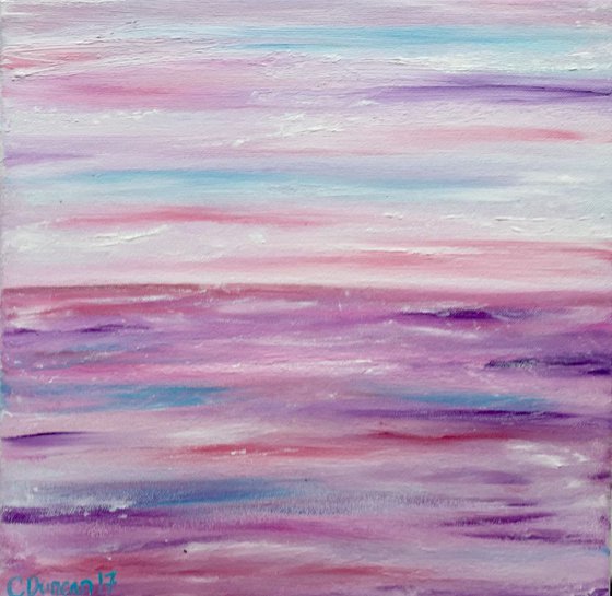 Pink Reflections - Seascape