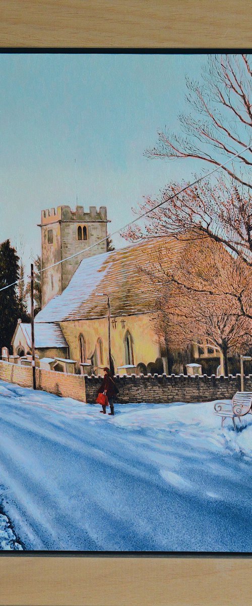 Little Somerford Church by Paul Simpkins