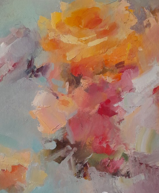 A study of a tea rose
