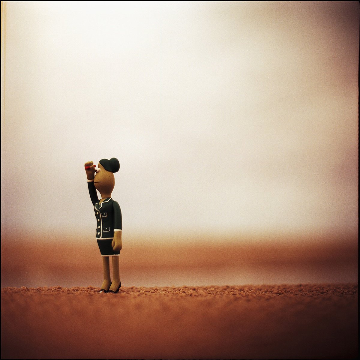 Landscape Photograph By Jack Gasiorowski, 20 X 20, Businessman Relax P.1, Original Artwork