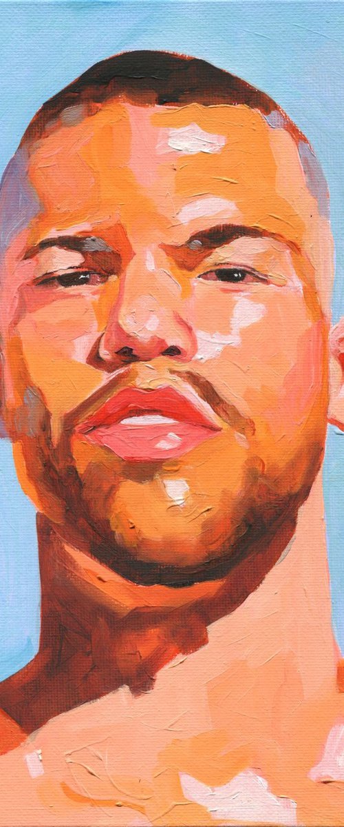 Ethereal 12 - Male portrait by Goodvin Nerko