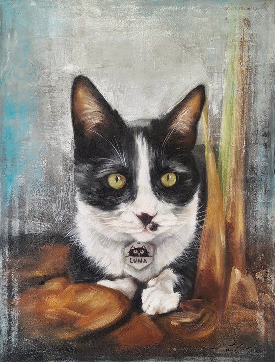 Custom painting of YOUR cat