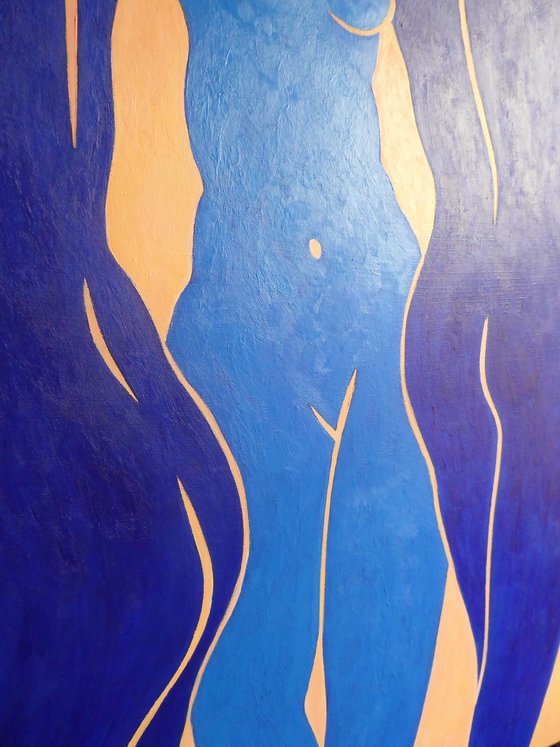 FOUR BLUE NUDES DANCE