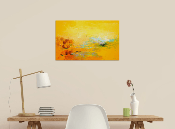 yellow landscape (ref#:875-12M)