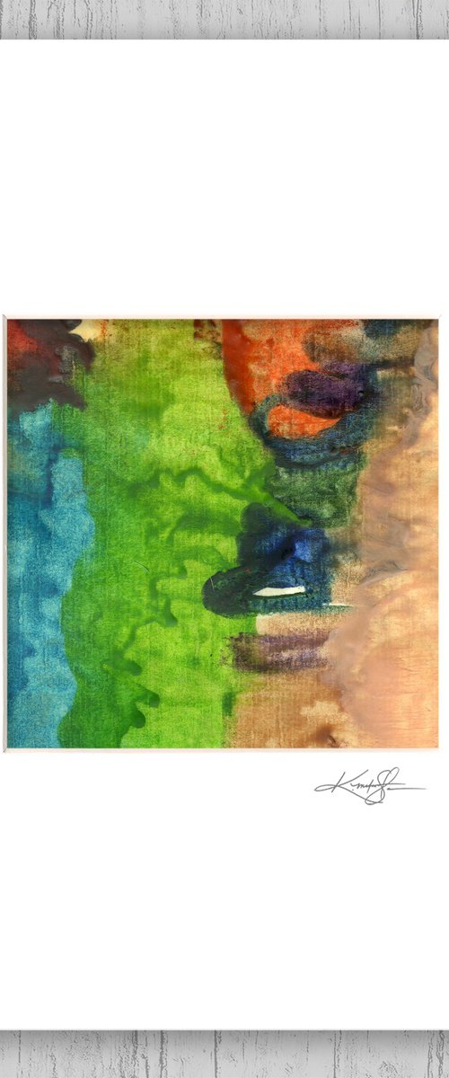 Encaustic Abstract 84 by Kathy Morton Stanion