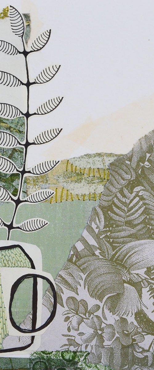 Paper Garden Green by Armandine JS
