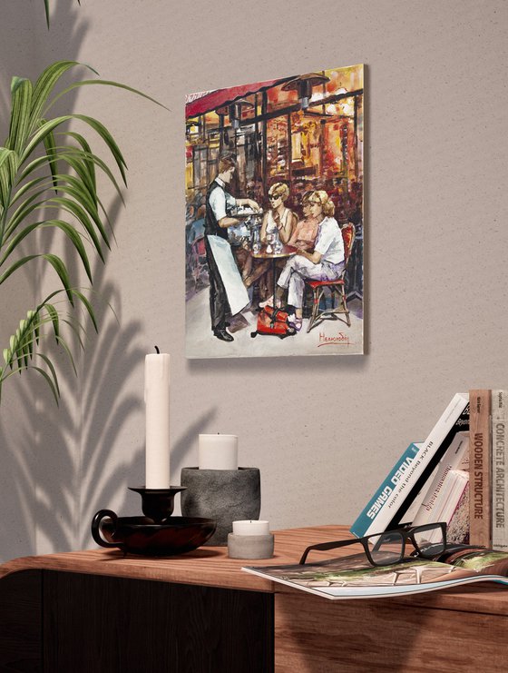Parisian cafe