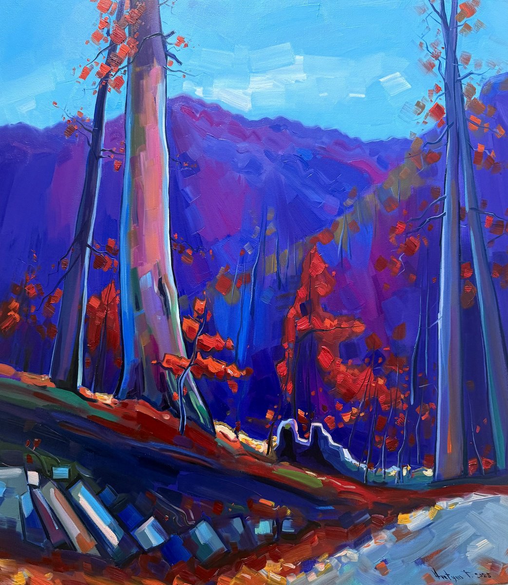 Late Autumn By Tigran Avetyan, 28 X 31, Artwork For Sale On Artfinder