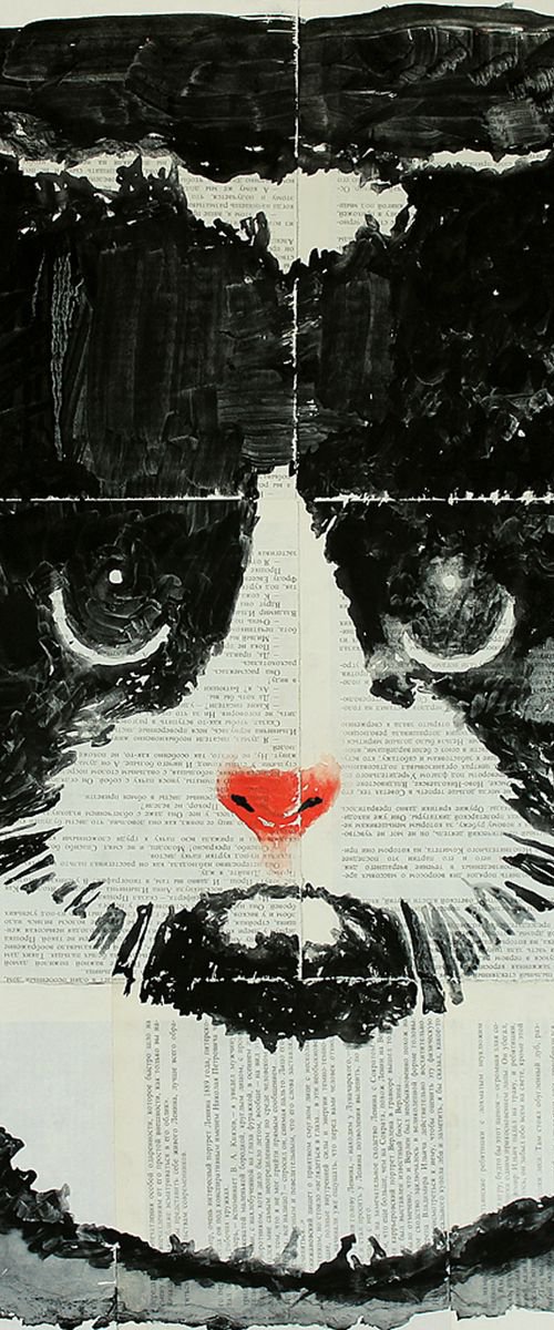 Nocturnal Cat 2. by Marat Cherny