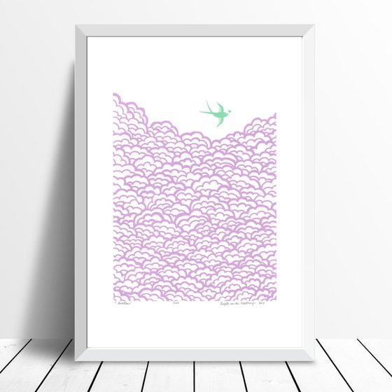 Swallow - Framed - FREE UK Delivery