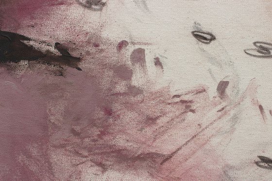 She Paints Outside the Lines No. 9
