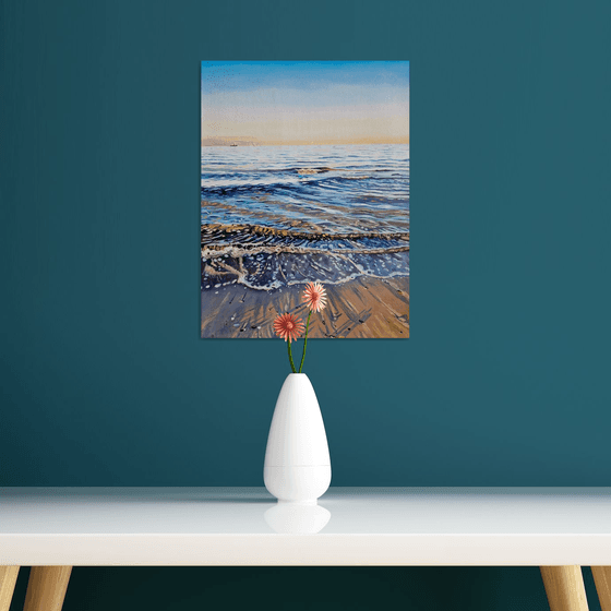 Das Meer im Abendlicht
