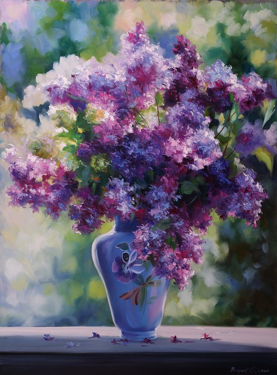 "Bouquet of lilacs"