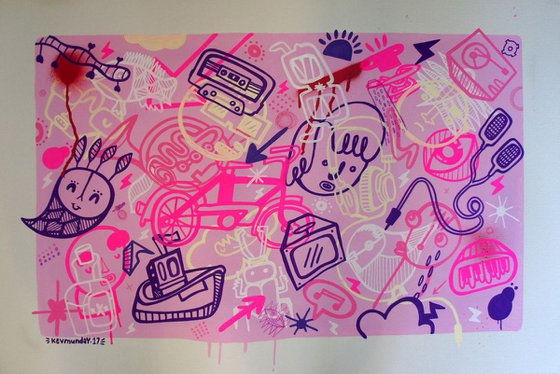 Doodle Pad - pink