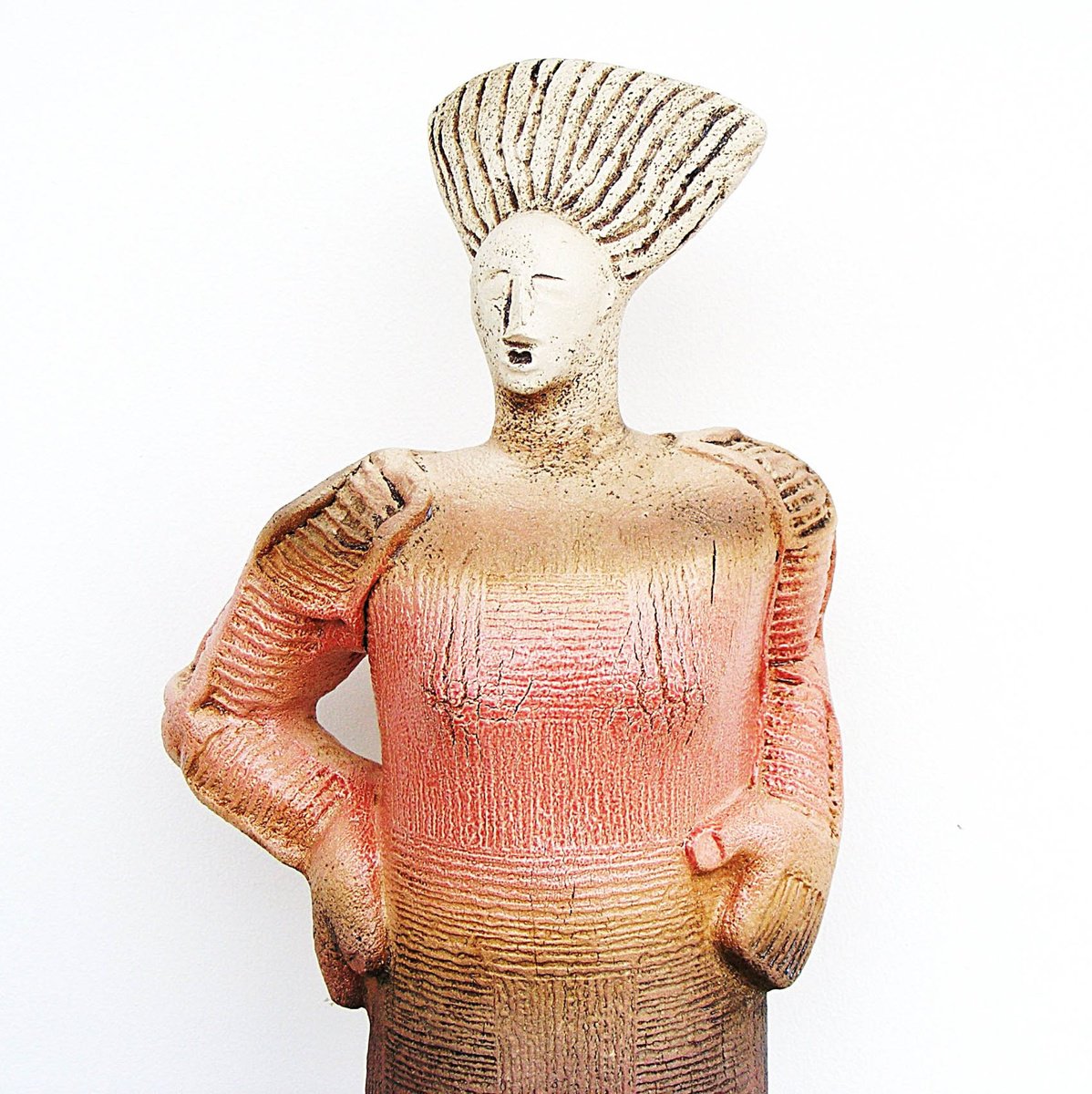 Ceramic Sculpture - Persephone, Goddess of Spring by Dick Martin