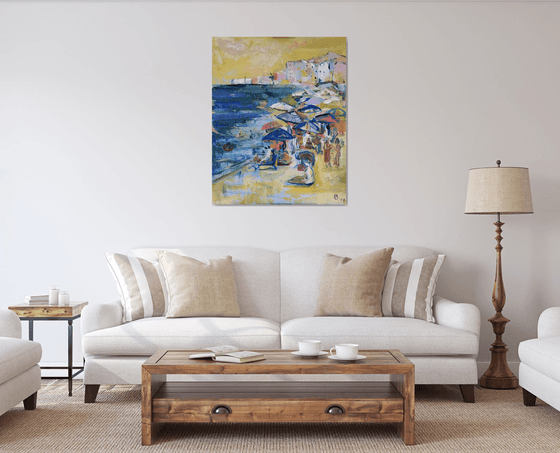 Sunlit Harbor Dreams