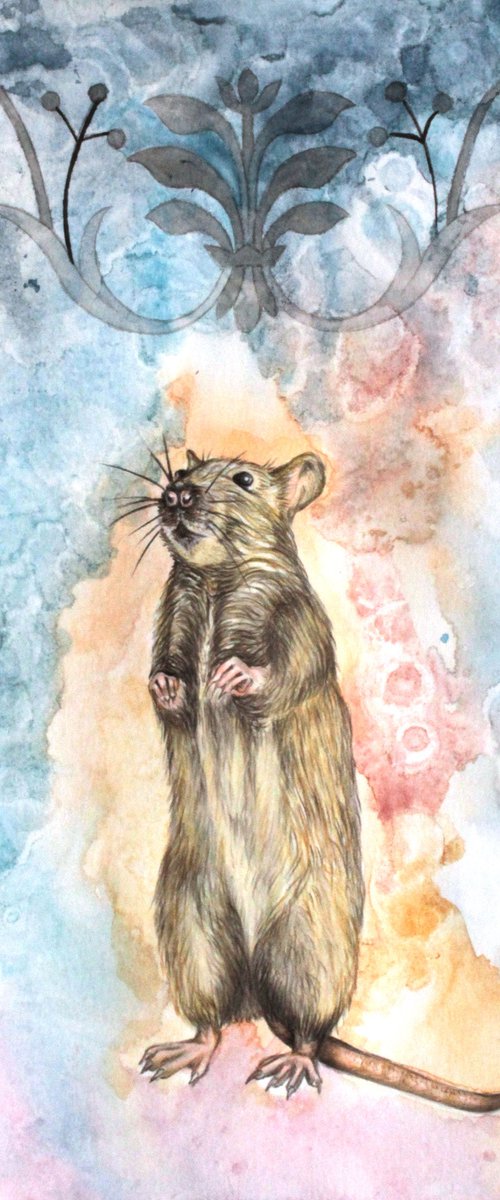 The rat: sacred animal. by Griselle Morales Padrón