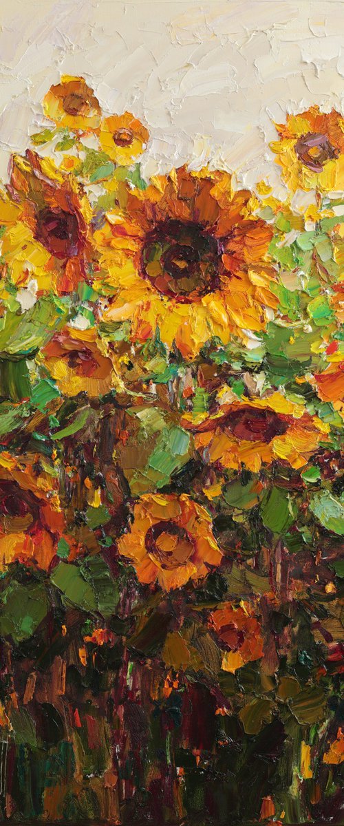 Sunflowers by Anastasiia Valiulina