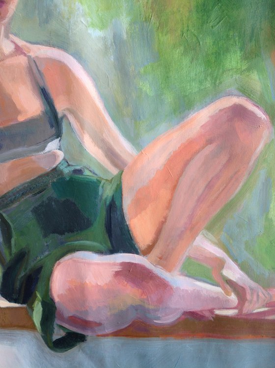 Girl at window
