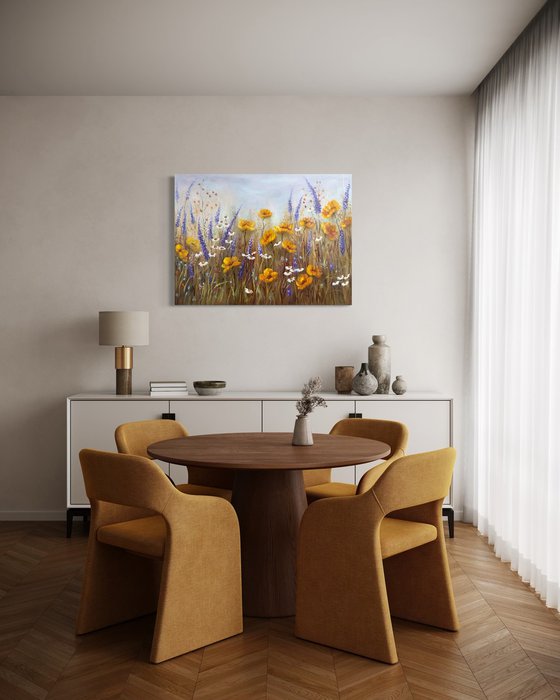 Golden Quiet - Floral Symphony colllection