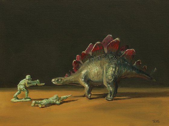 Attack of the stegosaurus