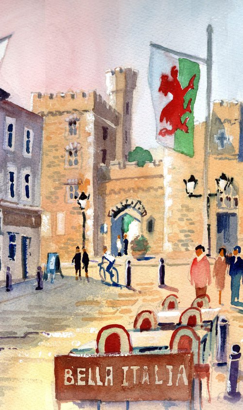 Cardiff Castle by Peter Day