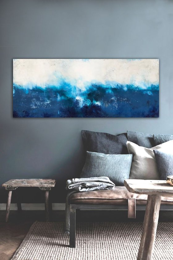 corrosion blues (150 x 60 cm )