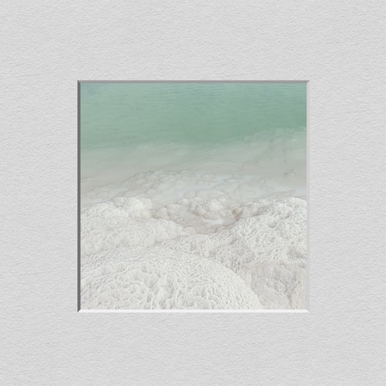 Dead Sea. Salt