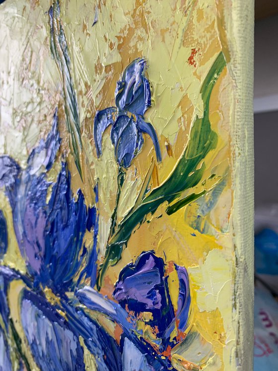 Irises.