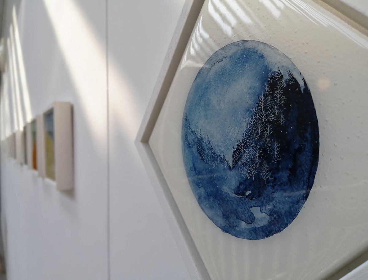Japanese Forest Collection - Hill 11 by Peter Gillies