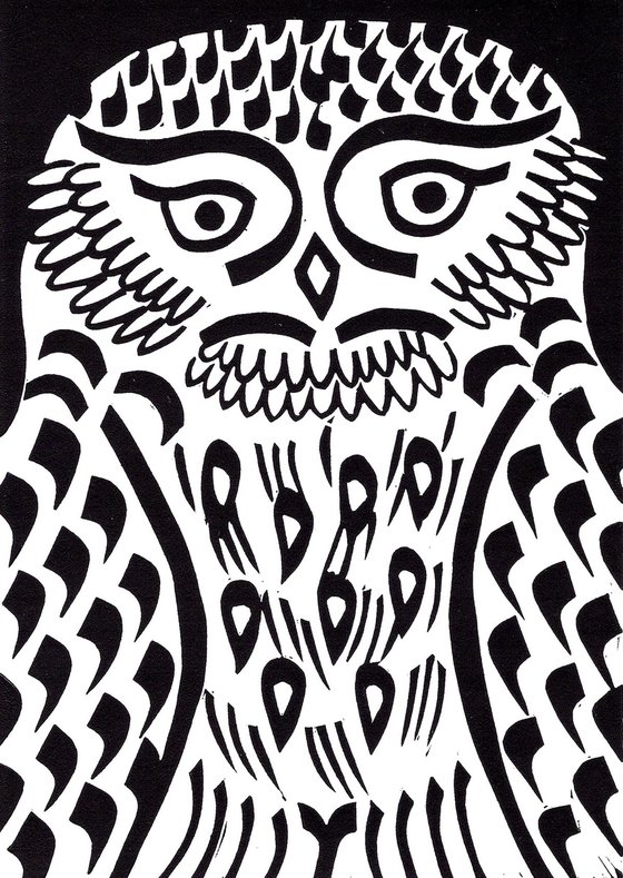 Little Owl b/w (edition of 30)