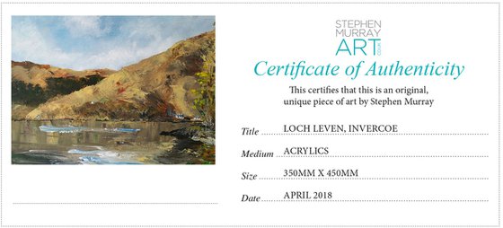 Scottish Highlands Loch Leven