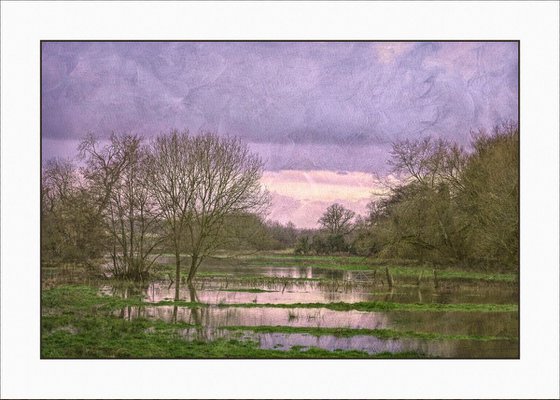 Over the Flooded fields