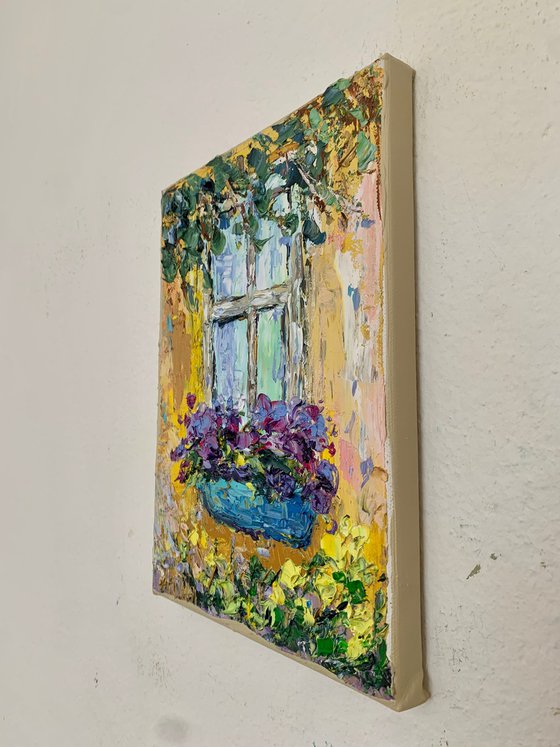 Window in bloom