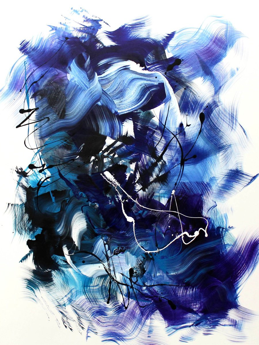 Celestial Motion By Paresh Nrshinga Frsa, 36 X 48, Artwork For Sale On Artfinder