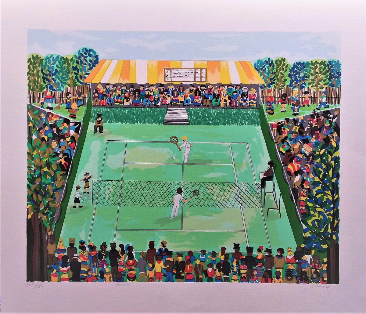 Tennis by Ivel Muller