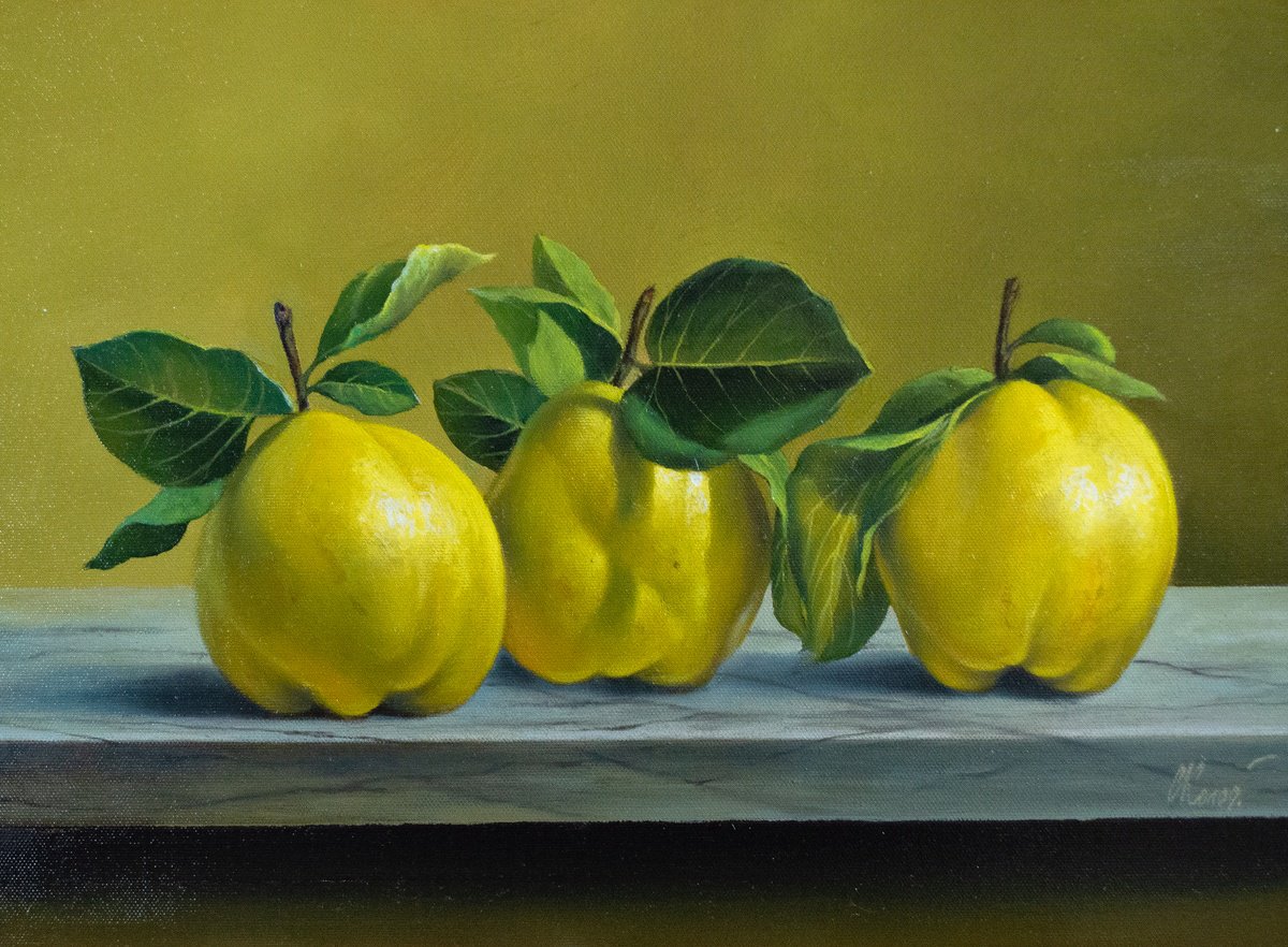 Still Life with Quinces by Kolodyazhniy Sergey