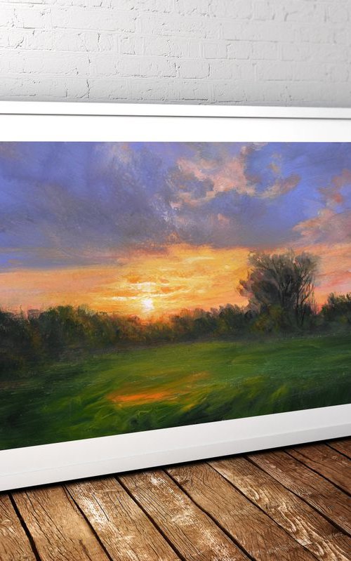 "Sunset in May" SPECIAL PRICE!!! by Ivan  Grozdanovski