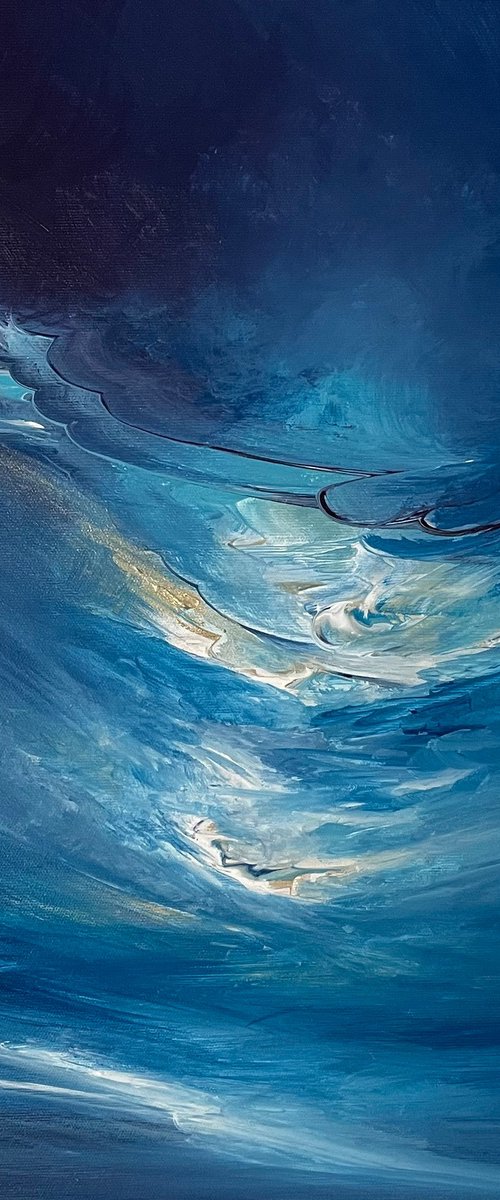 Blue Storm by Timea  Valsami