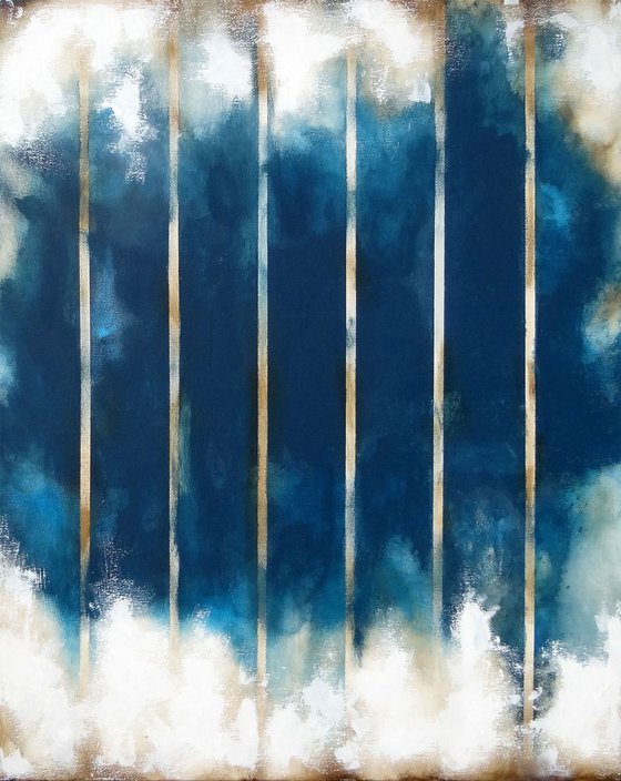 six stripes (100 x 80 cm)