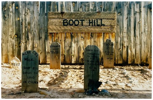Boot Hill, Kanab, Utah by Richard Heeps