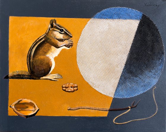 Chipmunk Who Escaped The Trap