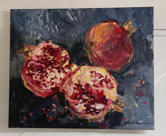 Pomegranates.